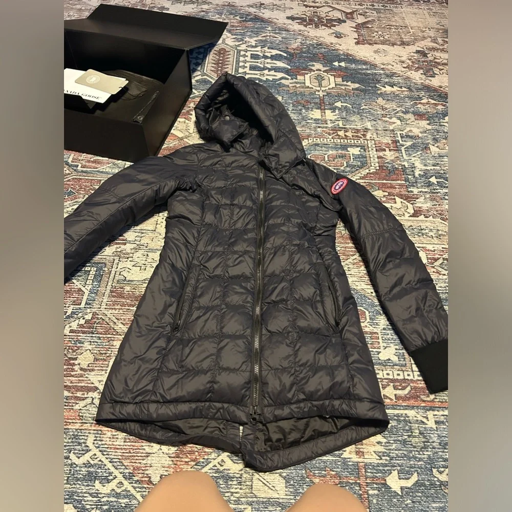 Canada Goose Black Hooded Jacket - Picture 14 of 14